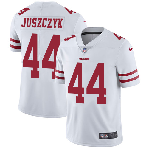Youth NFL San Francisco 49ers #44 Kyle Juszczyk White Vapor Untouchable Limited Stitched